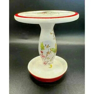 LENOX Winter Song Bathroom Toothbrush Holder Holiday Christmas Holly Berry